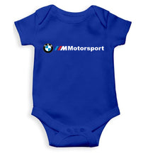 Load image into Gallery viewer, BMW Motorsport Kids Romper For Baby Boy/Girl-0-5 Months(18 Inches)-Royal Blue-Ektarfa.online
