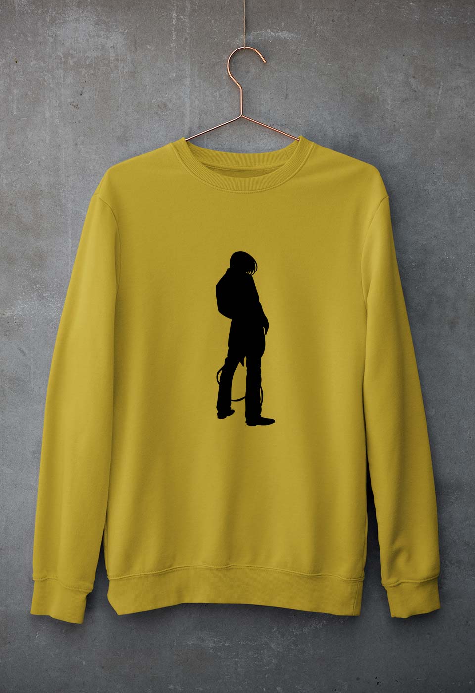 Lori yagami Unisex Sweatshirt for Men/Women-Mustard Yellow-Ektarfa.online