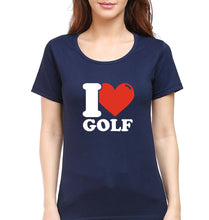 Load image into Gallery viewer, I Love Golf T-Shirt for Women
