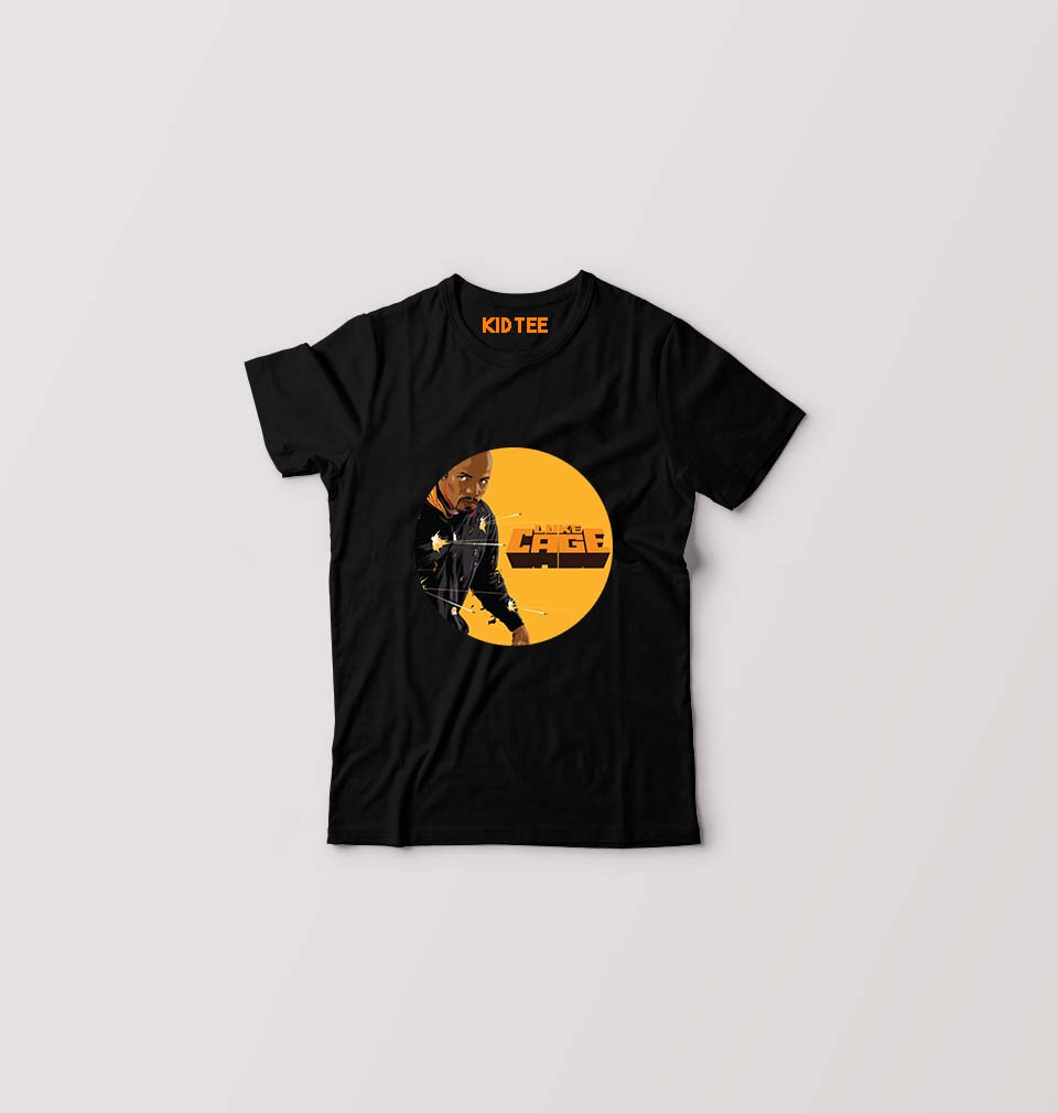 Luke Cage Kids T-Shirt for Boy/Girl-Black-Ektarfa.online