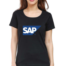 Load image into Gallery viewer, SAP T-Shirt for Women-Black-Ektarfa.online

