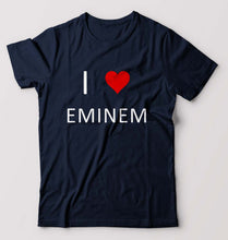 Load image into Gallery viewer, Eminem T-Shirt for Men-S(38 Inches)-Navy Blue-Ektarfa.online

