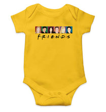 Load image into Gallery viewer, Friends Kids Romper For Baby Boy/Girl-0-5 Months(18 Inches)-Yellow-Ektarfa.online
