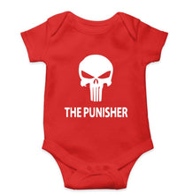 Load image into Gallery viewer, Punisher Kids Romper For Baby Boy/Girl-0-5 Months(18 Inches)-Red-Ektarfa.online
