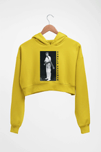Load image into Gallery viewer, Donald Bradman Crop HOODIE FOR WOMEN-Mustard Yellow-Ektarfa.online
