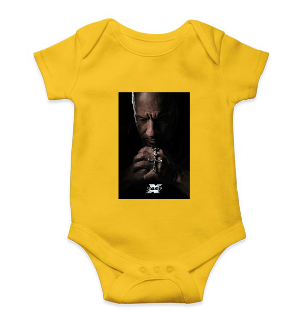 Fast X Vin Diesel Kids Romper For Baby Boy/Girl