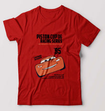 Load image into Gallery viewer, Lightning McQueen T-Shirt for Men-Red-Ektarfa.online
