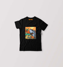 Load image into Gallery viewer, Shark Kids T-Shirt for Boy/Girl-Black-Ektarfa.online
