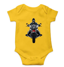 Load image into Gallery viewer, Biker Kids Romper For Baby Boy/Girl-Yellow-Ektarfa.online
