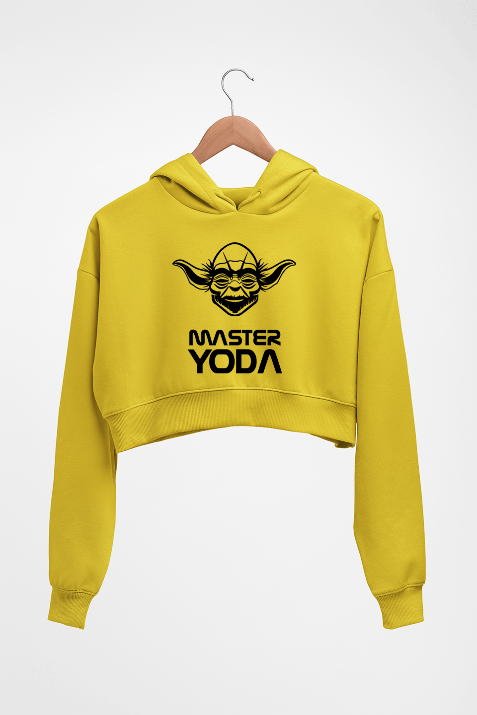 Yoda Star Wars Crop HOODIE FOR WOMEN