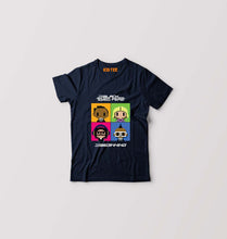 Load image into Gallery viewer, Black Eyed Peas Kids T-Shirt for Boy/Girl-Navy Blue-Ektarfa.online
