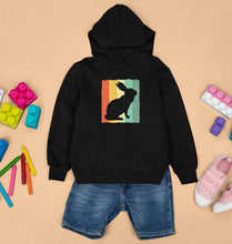 Load image into Gallery viewer, Rabbit Bunny Kids Hoodie for Boy/Girl-Black-Ektarfa.online
