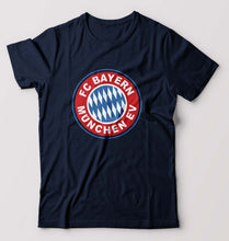 Load image into Gallery viewer, Bayern Munich T-Shirt for Men-Navy Blue-Ektarfa.online
