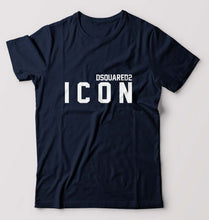 Load image into Gallery viewer, DSQUARED - ICON T-Shirt for Men-S(38 Inches)-Navy Blue-Ektarfa.online
