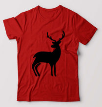 Load image into Gallery viewer, Deer T-Shirt for Men-Red-Ektarfa.online
