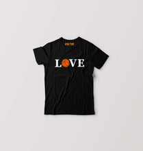 Load image into Gallery viewer, NBA Basketball Love T-Shirt for Boy/Girl-Black-Ektarfa.online
