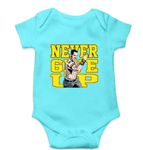 Load image into Gallery viewer, John Cena WWE Kids Romper For Baby Boy/Girl-0-5 Months(18 Inches)-Sky Blue-Ektarfa.online
