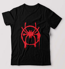 Load image into Gallery viewer, Spiderman Superhero T-Shirt for Men-S(38 Inches)-Black-Ektarfa.online
