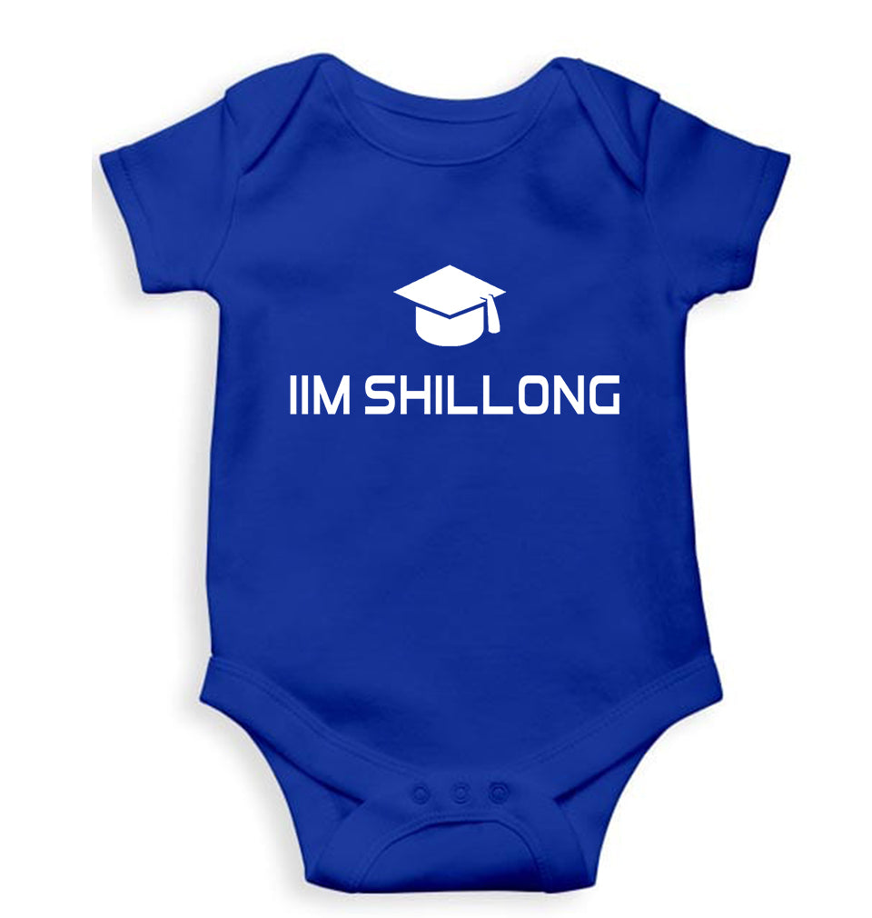 IIM Shillong Kids Romper For Baby Boy/Girl-0-5 Months(18 Inches)-Royal Blue-Ektarfa.online