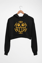 Load image into Gallery viewer, One Piece Crop HOODIE FOR WOMEN-Black-Ektarfa.online
