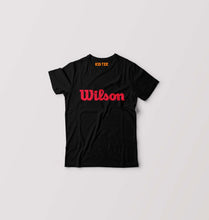 Load image into Gallery viewer, Wilson Kids T-Shirt for Boy/Girl-Black-Ektarfa.online
