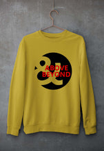 Load image into Gallery viewer, Above &amp; Beyond Unisex Sweatshirt for Men/Women-S(40 Inches)-Mustard Yellow-Ektarfa.online
