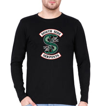 Load image into Gallery viewer, south side serpents riverdale Full Sleeves T-Shirt for Men-Black-Ektarfa.online
