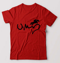 Load image into Gallery viewer, Horse Riding T-Shirt for Men-Red-Ektarfa.online
