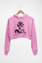 Load image into Gallery viewer, Anime Goku Crop HOODIE FOR WOMEN-Light Baby Pink-Ektarfa.online
