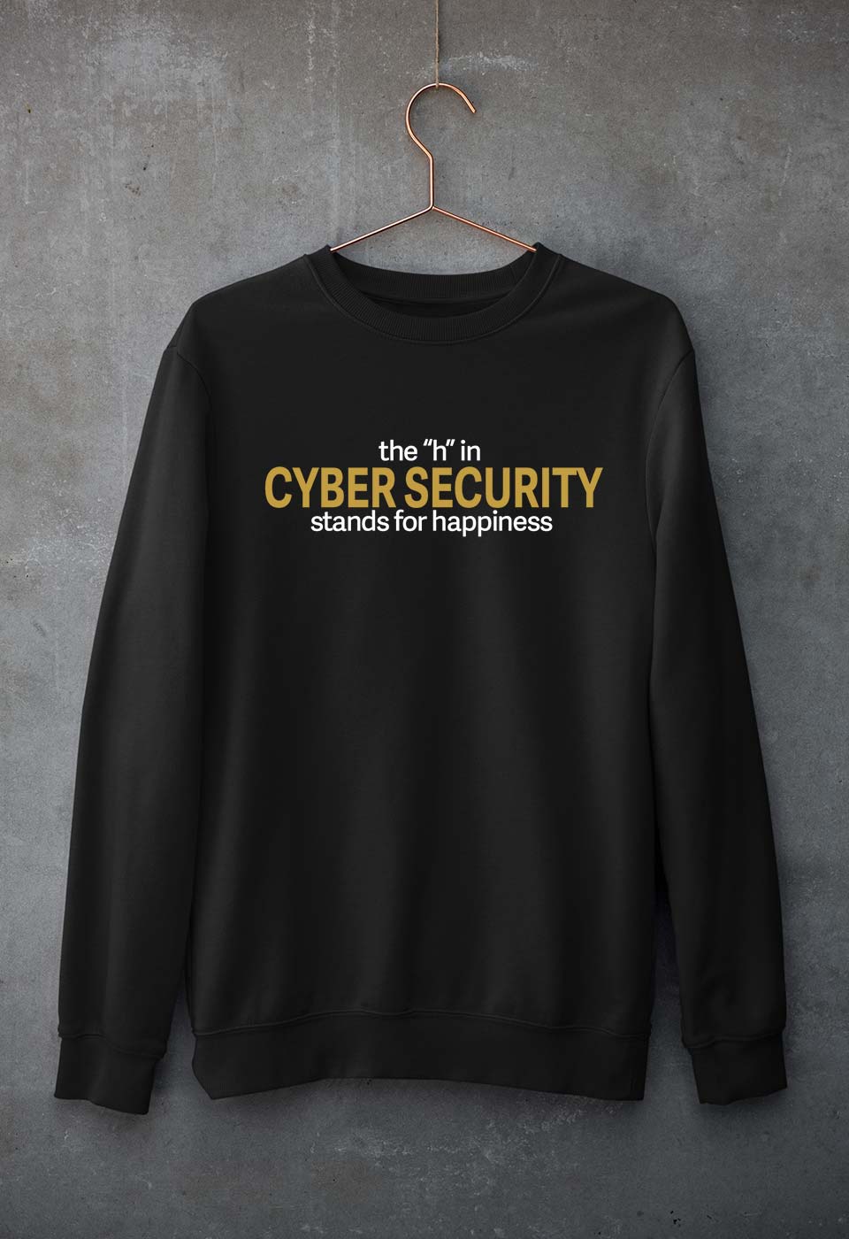 Cyber Security Unisex Sweatshirt for Men/Women-Black-Ektarfa.online