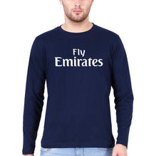 Load image into Gallery viewer, Fly Emiates Full Sleeves T-Shirt for Men-Navy Blue-Ektarfa.online
