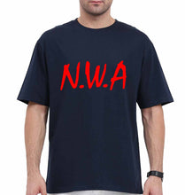 Load image into Gallery viewer, NWA Oversized T-Shirt for Men-Navy Blue-Ektarfa.online
