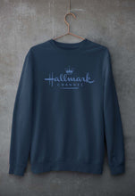 Load image into Gallery viewer, Hallmark Unisex Sweatshirt for Men/Women-S(40 Inches)-Navy Blue-Ektarfa.online
