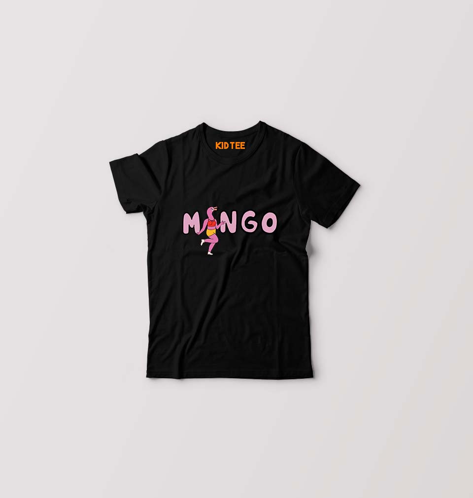 Mingo Kids T-Shirt for Boy/Girl-Black-Ektarfa.online