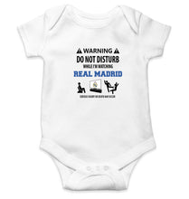 Load image into Gallery viewer, Warning Real Madrid Kids Romper For Baby Boy/Girl-0-5 Months(18 Inches)-White-Ektarfa.online
