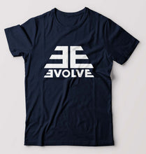 Load image into Gallery viewer, Evolve T-Shirt for Men-Navy Blue-Ektarfa.online
