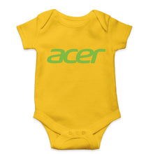 Load image into Gallery viewer, Acer Kids Romper For Baby Boy/Girl-0-5 Months(18 Inches)-Yellow-Ektarfa.online

