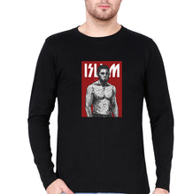 Load image into Gallery viewer, Islam Makhachev Full Sleeves T-Shirt for Men-Black-Ektarfa.online
