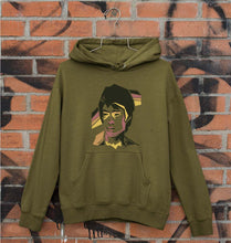 Load image into Gallery viewer, Bruce Lee Unisex Hoodie for Men/Women-S(40 Inches)-Olive Green-Ektarfa.online
