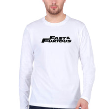 Load image into Gallery viewer, Fast &amp; Furious Full Sleeves T-Shirt for Men-White-Ektarfa.online
