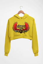 Load image into Gallery viewer, Wings of Strength Crop HOODIE FOR WOMEN
