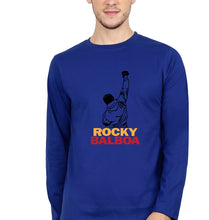 Load image into Gallery viewer, Rocky Balboa Full Sleeves T-Shirt for Men-Royal Blue-Ektarfa.online
