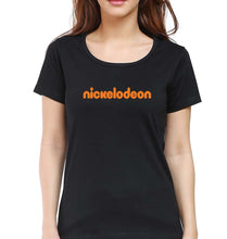 Load image into Gallery viewer, Nicklodeon T-Shirt for Women-XS(32 Inches)-Black-Ektarfa.online
