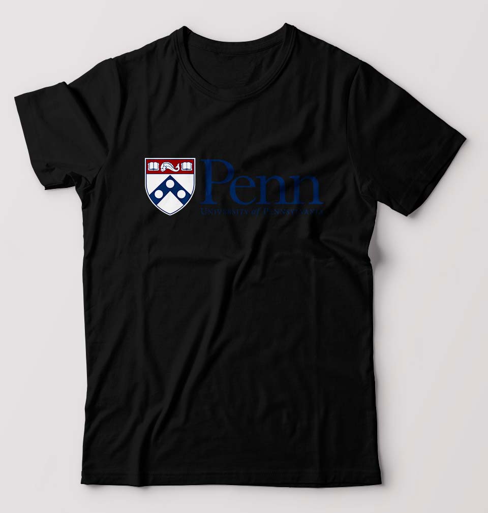 University of Pennsylvania T-Shirt for Men-Black-Ektarfa.online