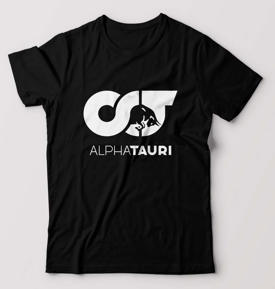 Scuderia AlphaTauri T-Shirt for Men-Black-Ektarfa.online