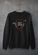 Load image into Gallery viewer, Harry Styles Unisex Sweatshirt for Men/Women-S(40 Inches)-Black-Ektarfa.online
