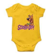 Load image into Gallery viewer, Scooby Doo Kids Romper For Baby Boy/Girl-0-5 Months(18 Inches)-Yellow-Ektarfa.online
