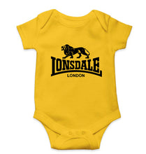 Load image into Gallery viewer, Lonsdale Kids Romper For Baby Boy/Girl-0-5 Months(18 Inches)-Yellow-Ektarfa.online
