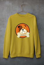 Load image into Gallery viewer, Dog Unisex Sweatshirt for Men/Women-Mustard Yellow-Ektarfa.online

