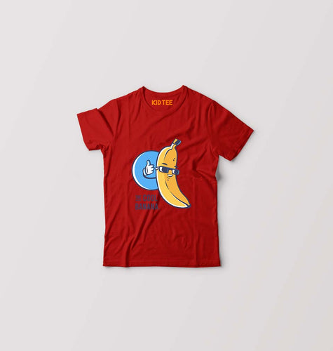 Banana Kids T-Shirt for Boy/Girl-Red-Ektarfa.online